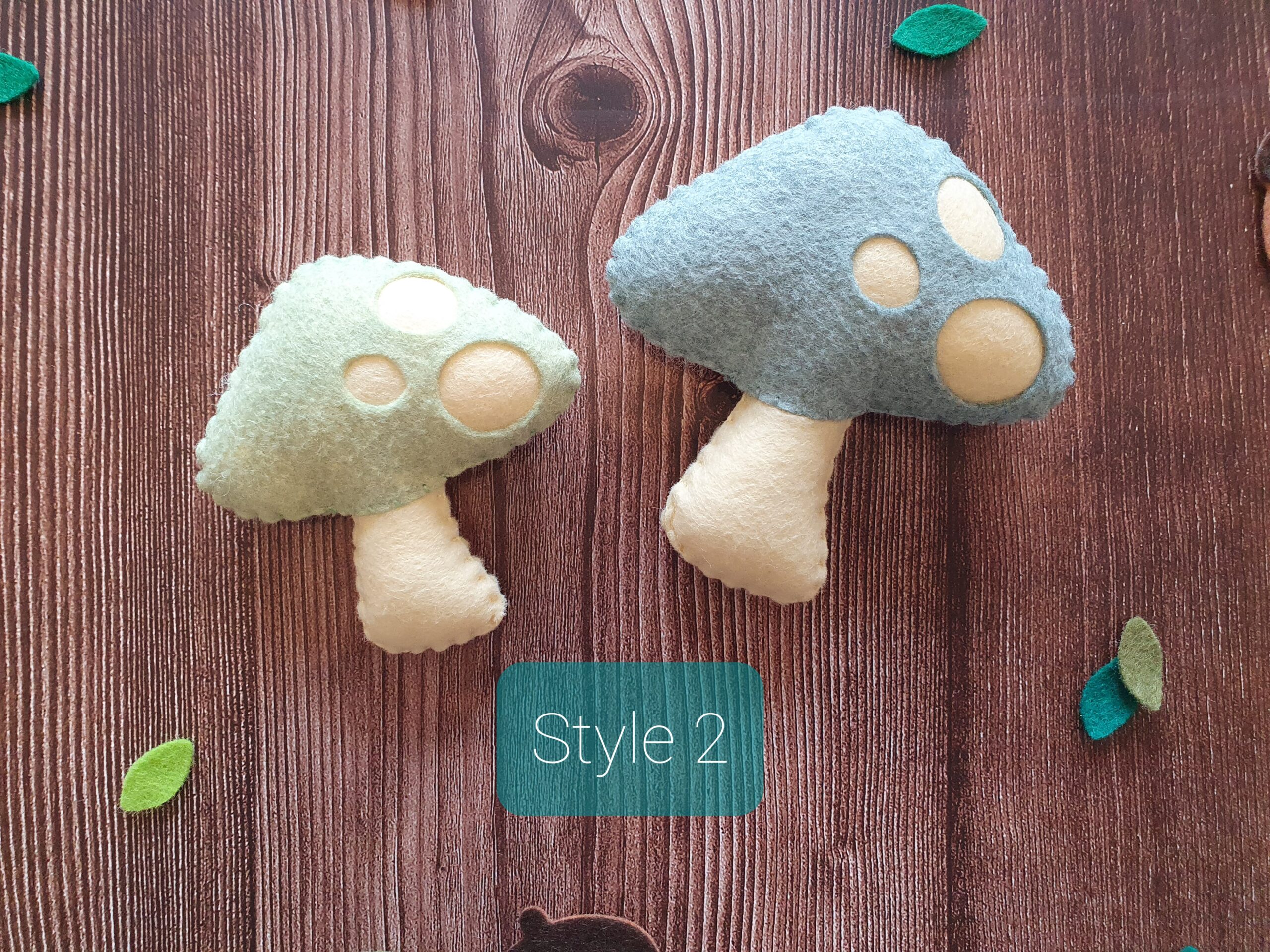 Hanging Toadstool Mushroom Decoration - Image 6