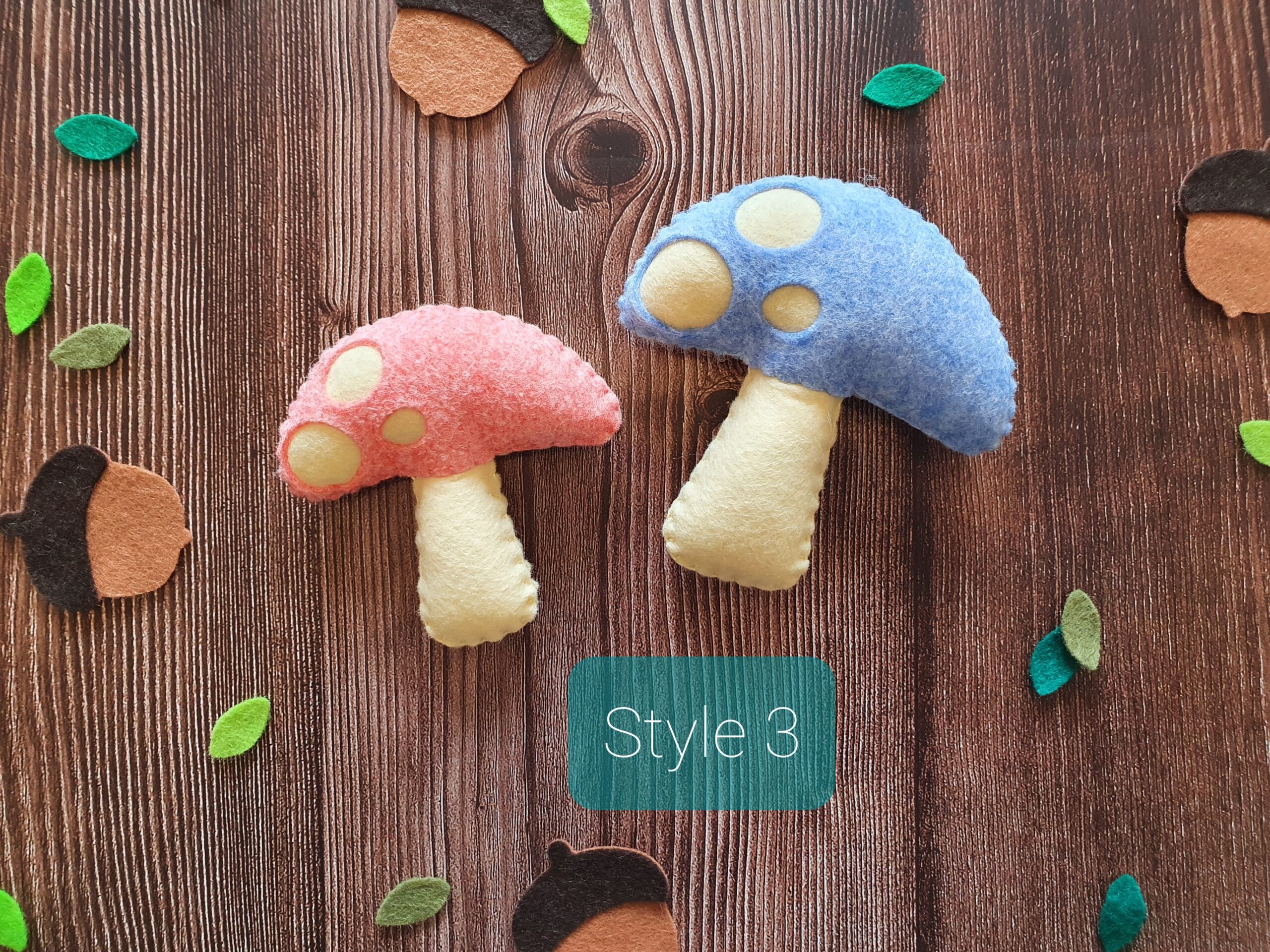Hanging Toadstool Mushroom Decoration - Image 5