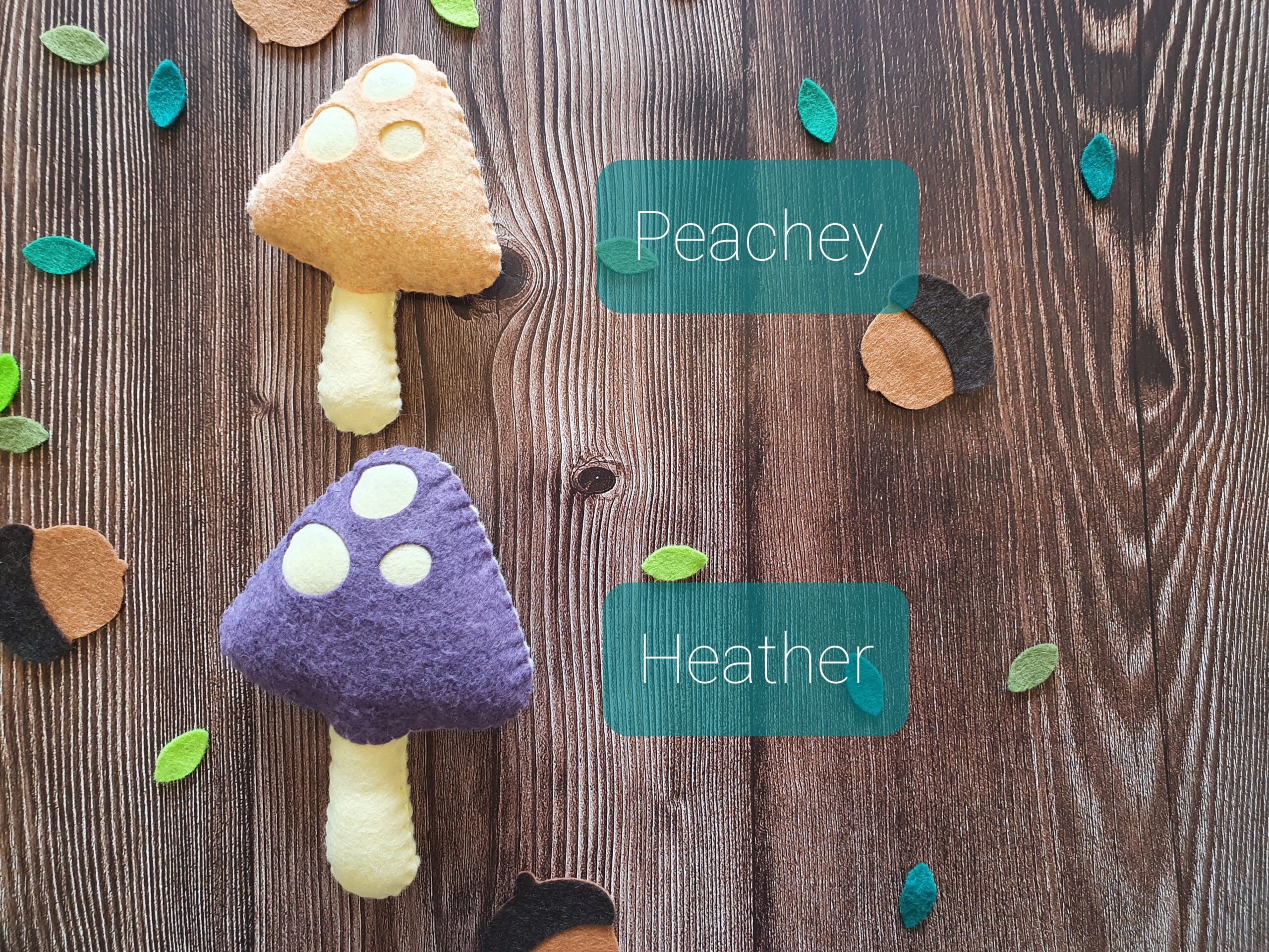 Hanging Toadstool Mushroom Decoration - Image 2