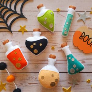 Halloween Potion Bottle Hanging Decorations