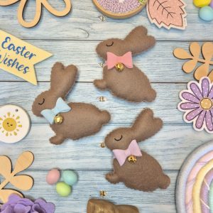 Easter Chocolate Bunny Hanging Decoration