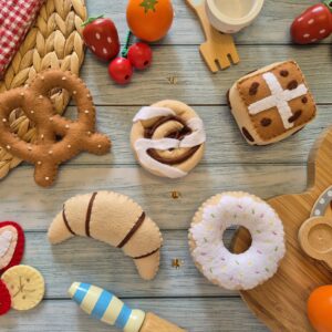 Bakery Play Felt Food