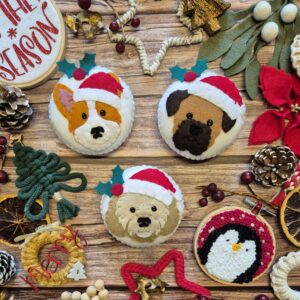 Personalised Pet Hanging Christmas Bauble Decoration