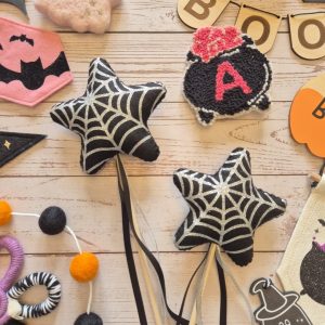 Halloween Spiderweb Wand