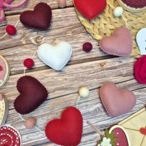Valentine Heart Garland